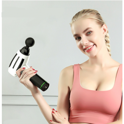 Electric Fascia Gun Muscle Relaxer Massage Gun Fitness Vibration Neck Gun Massager